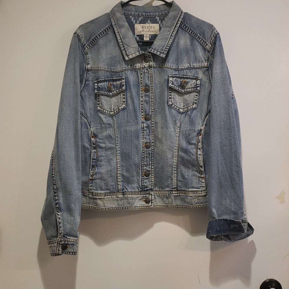Ryan Michael jean jacket